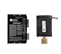 23 3-phase Stepper Motor Kit 0.9N.m/1.3N.m 573S09-L-18/ 573S15-L-18+ 3DM580S for Engraving Machine(573S09-L-18 3DM580S)