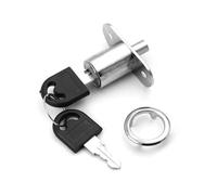 23/32mm Cam Cylinder Lock Tongue Door Bolt Latch Cabinet Drawer Lock with Key Sliding Door Wardrobe Lock Furniture Hardware(23mm-Open Type)