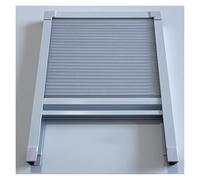 23.5in W X 60in H Foldable Honeycomb Door by Pushing and Pulling Up and Down, Grey Sliding Accordion Window with Pull Handle, Customized Size & Color