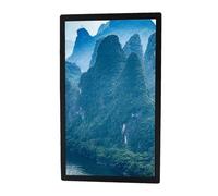 23.6/24-inch Electronic Photo Album, IPS Digital Photo Frame, 1080P Advertising Machine, Video Player, Display Rack And Wall-mounted Dual-purpose(White) (Black)