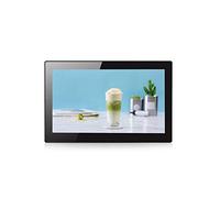 23.6 inch Digital Photo Frame 16:9 Widescreen 19201080 high Resolution Picture/Music/Video Photo Frame with Remote Control Clock (Black)