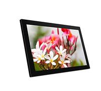 23.6-inch Digital Photo Frame Ultra-Thin 19201080 high-Definition Wall-Mounted Advertising Player Black Digital Photo,