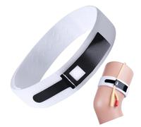 23.6" x 1.6" Heavy Duty Foley Catheter Leg Strap, Non-Slip Adjustable Strap, Catheter Holder for Safe Drainage, Soft Touch Fabric Comfort, 1 Piece (Porcelain)