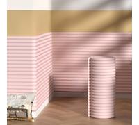23.6" x 78.7" Padded Upholstered Wall Panels for Kids, Self-Adhesive, 3D Anti-Collision Wall Padding Cushion for Kids with Autism for Bedroom/Playroom/Headboard, Peel and Stick(Pink)