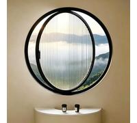 23.6in Rotating Round Porthole Windows with Tempered Glass
