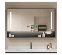 23.6x27.6in Wall-Mounted Bathroom Mirror Cabinet - Modern Space-Saving Storage Solution with Elegant Design for nized Essentials