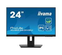 23.8" iiyama ProLite XUB2463HSU-B1 Monitor, IPS, 1920x1080, 3ms, 100Hz, FreeSync