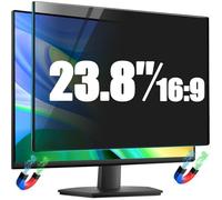 23.8 Inch Computer Magnetic Privacy Screen Filter for 23.8"16:9 Aspect Ratio Widescreen Monitor,Eye Protections Anti Glare Blue Light Blocking Film,Anti Spy Screen Protector PC Monitor Privacy Filters