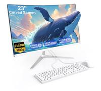 23.8inch Curved Screen All-in-One Computer Ultra-Thin Design for Work&Study