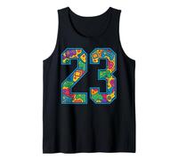 23 Birthday Twenty Three Gamer Video Games Tank Top