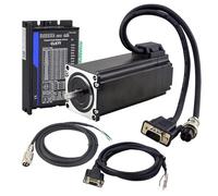 23 Closed Loop Stepper Motor 3Nm 2Nm 1.2Nm with Encoder Driver CL57T with 2pcs 1.7m Cables for CNC Engraver(3Nm)