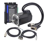 23 Closed Loop Stepper Motor 3Nm 2Nm 1.2Nm with Encoder Driver CL57T with 2pcs 1.7m Cables for CNC Engraver(2Nm)