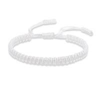 23 Colors Tibetan Buddhist Love Lucky Charm Tibetan Bracelets Bangles For Women Men Handmade Knots Rope Macrame Bracelet White