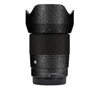 23 F 1.4 Skin Lens Camera Skin Wrap Vinyl Protective Sticker Photography Accessories for Sigma 23mm F1.4 fit for Fujifilm X Mount(Contour Black Glossy)