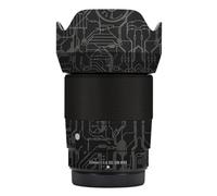 23 F 1.4 Skin Lens Camera Skin Wrap Vinyl Protective Sticker Photography Accessories for Sigma 23mm F1.4 fit for Fujifilm X Mount(Circuit Titanium)
