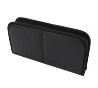23 Holes Folding Makeup Brush Bag, Large Capacity PU Leather Cosmetic Brush Storage Holder for makeup artists to use and carry