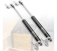 23 Inch 67Lbs/300N Gas Struts Springs Shocks with L-Type Mounts for Boat Cover RV Bed Storage Heavy Duty Tool Box Lid Trash Bin Outdoor Bench Cabinet Trap Door Trailer Floor Hatch 2pcs by IAQWE