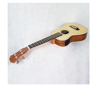 23 Inch Concert Acoustic Electric Ukulele Mini 4 Strings Guitar Spruce Panel Ukelele With Pickup EQ Ukulele Starter Kit