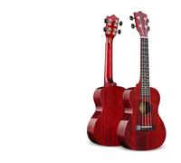 23 Inch Mahogany Ukulele Beginner & Adult Set Ukulele(Red)