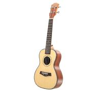 23-inch Matte Ukulele Spruce Veneer Top Sapele Back And Side Ukulele 4-string Small Guitar String Instrument Ukelele for Beginner