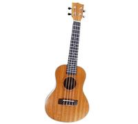 23-inch Solid Board Ukulele Small Guitar For Beginners(Size:23 Inch Hemming style)