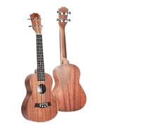 23 Inch Ukulele 4 Nylon Strings Musical Instruments Mahogany Hawaiian Tenor Ukulele Acoustic Cutaway Guitar Ukulele Starter Kit(A-log)
