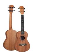 23 Inch Ukulele 4 Nylon Strings Musical Instruments Mahogany Hawaiian Tenor Ukulele Acoustic Cutaway Guitar(B-log)