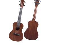 23 Inch Ukulele 4 Nylon Strings Musical Instruments Mahogany Hawaiian Tenor Ukulele Acoustic Cutaway Guitar Ukulele Starter Kit(A)