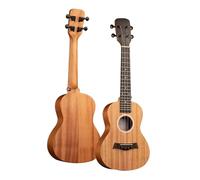 23 Inch Ukulele Walnut Wood Mahogany Four String Musical Instruments For Beginners Easy To Play(Type 6)