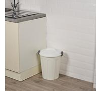 URBNLIVING 23 Or 40 Litters Disposal Rubbish Garbage Kitchen Bin Removable Lids (23 Liters, White)
