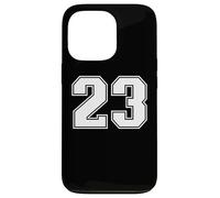 23 Number Twenty-Three Team Sports Graphic Varsity Matching Case for iPhone 13 Pro