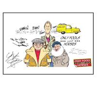 (23) Only Fools And Horses Tv Show Cast Signed A4 Photograph (21 X 297 CM) Art Work Wall Art Display Great Gift Idea (REPRINT) #####