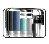 23 Pack Travel Bottles for Toiletries, CAA Approved Travel Shampoo Bottles, Silicone Travel Containers for Toiletries, Leak Proof Refillable Travel Essentials for Liquids Shampoo and Conditioner
