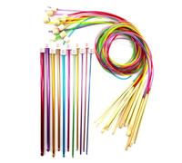 23 Pcs 2.0-8.0 Mm Knitting Needle Afghan Crochet Hooks Long Hook Tunisian Hook Set