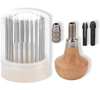 23 Pcs Professional Beading Tools Set, Stone Diamond Setting Tools for DIY Jewelry Making Crafting