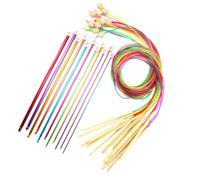 23 Pcs Tunisian Crochet Hook Set with Rope 2.0-8.0 Mm Knitting Needle Afghan Crochet Hook Set Knitting Tool for Sweater