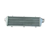 23"x7"x2" Universal Aluminum Turbo Intercooler 2.25'' 57mm Pipe Front Mount Turbo Intercooler Charged Air Cooler Replaces