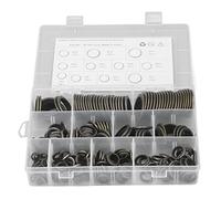 230 PCS M6 to M26 Oil Seal Washer Assortment Kit, Self Centered Metal Rubber Sealing Washers, Oil Drain Plug Gasket Set for Automotive Maintenance