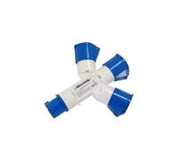 230 V 3 way Splitter Outlet Adapter Plug Camping Caravan(Genuine Neilsen CT1754)