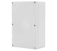 230 x 150 x 85mm Waterproof Junction Box | Durable White Plastic Enclosure Project Case for DIY Electrical Projects | IP65 Rated Weatherproof