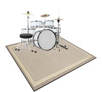 230 x 180 cm Professional Drum Carpet, Drum Rug Non-Slip, soundproofing mat drums carpet, Drum Mat Rug Soundproof Blanket, Jazz Drum Electronic Drum Drum Kit Rugs for Bass Drum Snare Components Mat