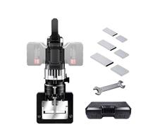 2300W Cordless Portable Flat Bar Cutter, for 3-10mm Flat Iron Compatible with Bosch & Makita 18V Battery for Photovoltaic Greenhouse Frames Fabrication Battery Not Included (Cutting of flat bars)