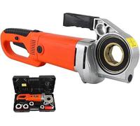2300W Electric Pipe Threader - Handheld Machine for 1/2 to 2 Pipes, 6 Dies, Includes Carrying Case Ideals for Galvanized & Iron Threading