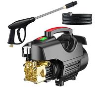2300W Electric Pressure Washer 2300 PSI, 180 Bar High Power Cleaner with 5L/min Flow, Adjustable Nozzle for Car Home Garden Cleaning