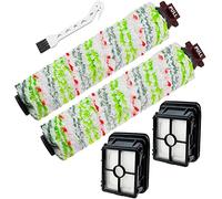 2306A 1785 Pet Pro Replacement Parts 2 Pack 1868 for Bissell Crosswave Roller Brush and 2 Pack 1866 for Crosswave Replacement Filter Compare to Part # 1613568 161-3568 1608684 LUXRILIX