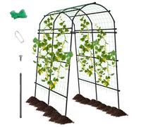 230CM Garden Arch Heavy Duty Arbor Climbing Trellis Pergola Decoration
