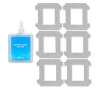 230ml Window Cleaning Solution, Compatible With Dreame C1 / C1 Station, Window Cleaning Robot Cleansing Fluid, 1 Cleaning Agent And 6 Mopping Pads