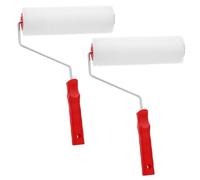 230mm Spiked Roller With 15mm Teeth, 2 Pack Self Levelling Floor Compound Tools Spiked Aeration Roller For Latex,Epoxy Resin Remove Bubbles