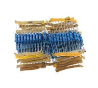 230pcs 23values x 10pcs 2W 1% Metal Film Resistor Assortment Kit Set 22 ohm - 1mohm resistor samples package CZAOINCU