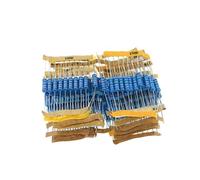 230pcs/lot Resistor Kit 2W 1% 23values X 10pcs Metal Film Resistor Assortment Kit Set 22 ohm - 1mohm resistor samples kit CZAOINCU